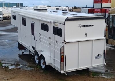 Caravan detailing on a client's site in Port Lincoln