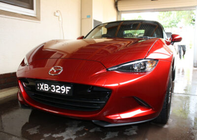 Paint protection done on a client's Mazda in Cummins, Eyre Peninsula