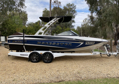 Detailing of luxury wake boat - a 21ft Malibu Malibu 2014 Wakesetter VLX in Eyre Peninsula